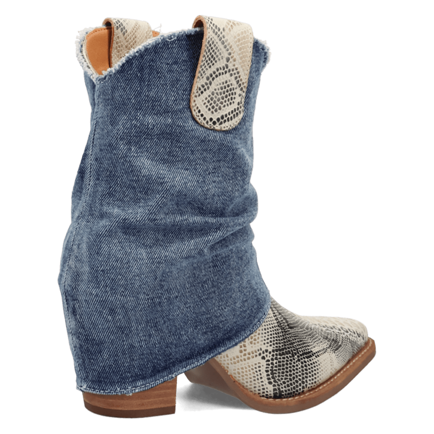Dingo1969 DENIM DREAM LEATHER BOOTIE