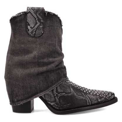 Dingo1969 DENIM DREAM LEATHER BOOTIE