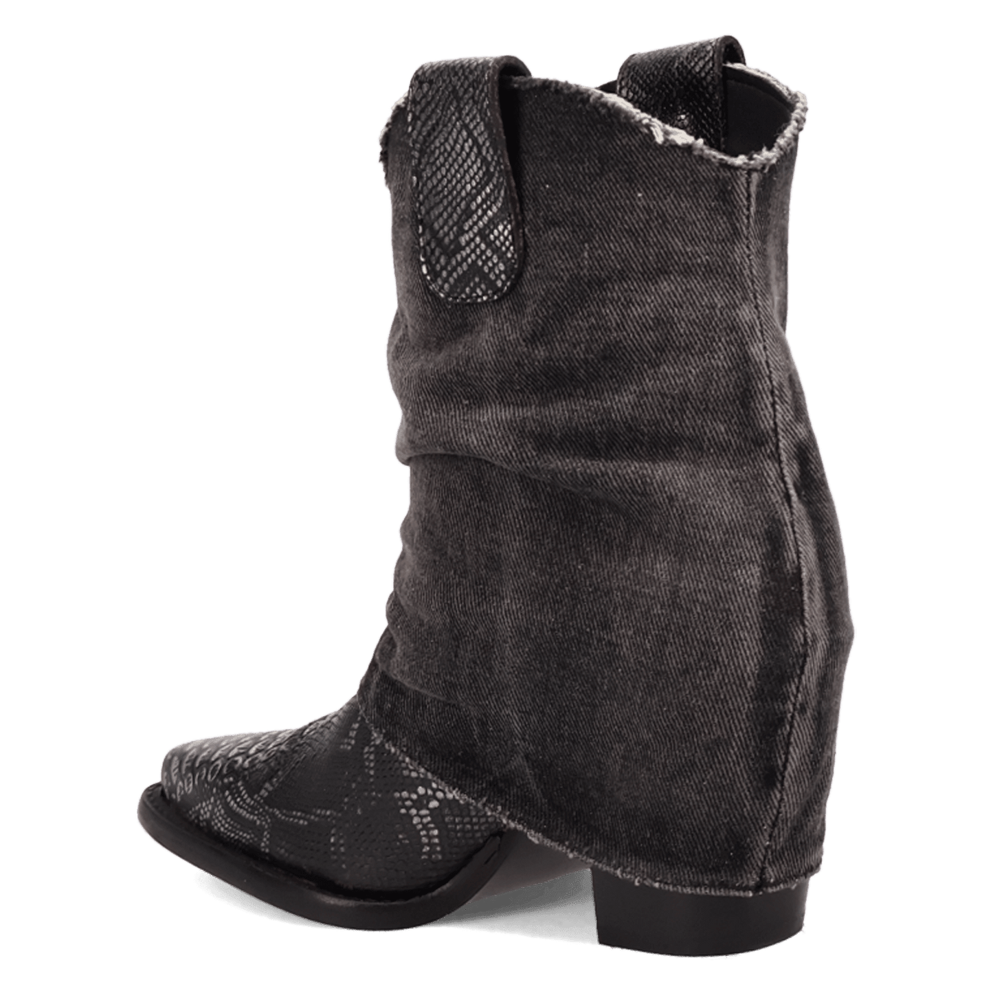 Dingo1969 DENIM DREAM LEATHER BOOTIE