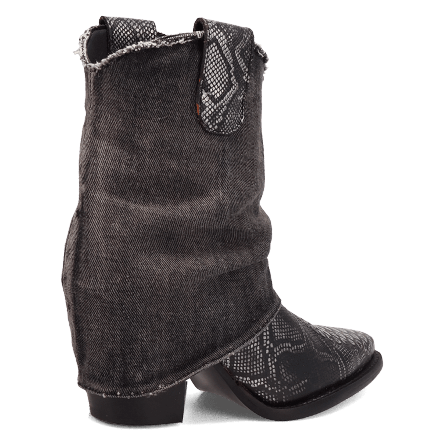 Dingo1969 DENIM DREAM LEATHER BOOTIE