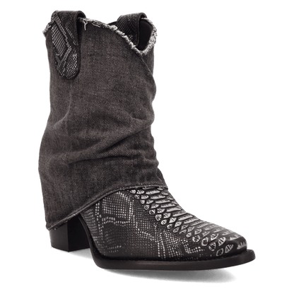 Dingo1969 DENIM DREAM LEATHER BOOTIE