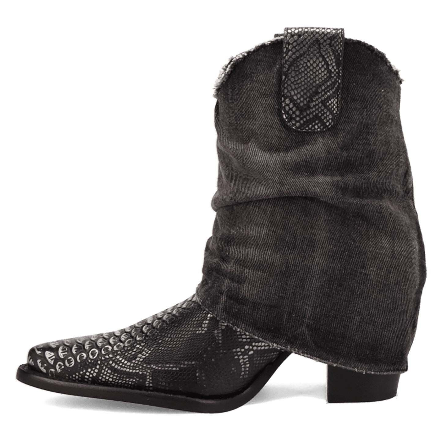 Dingo1969 DENIM DREAM LEATHER BOOTIE