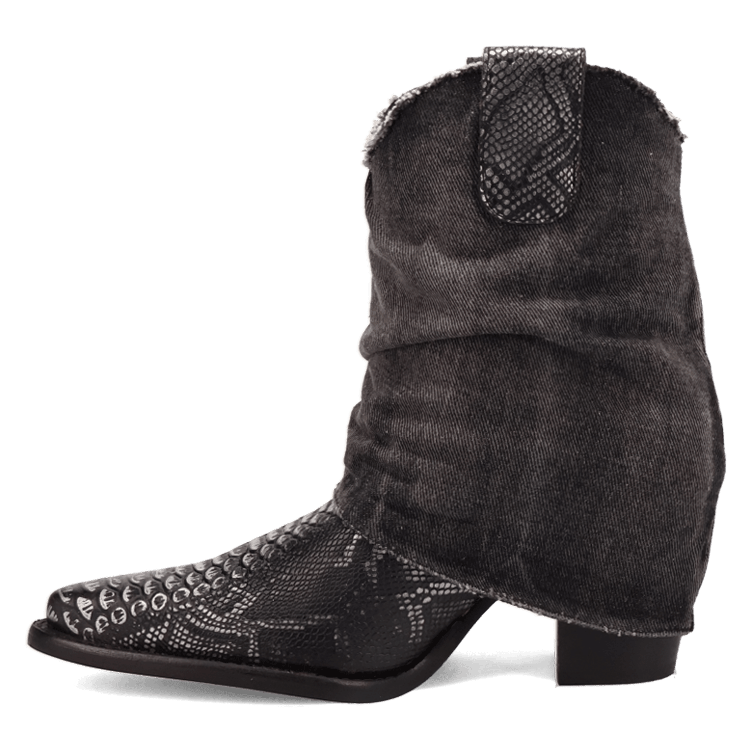 Dingo1969 DENIM DREAM LEATHER BOOTIE
