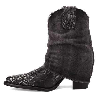 Dingo1969 DENIM DREAM LEATHER BOOTIE
