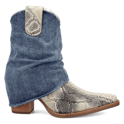 Dingo1969 DENIM DREAM LEATHER BOOTIE