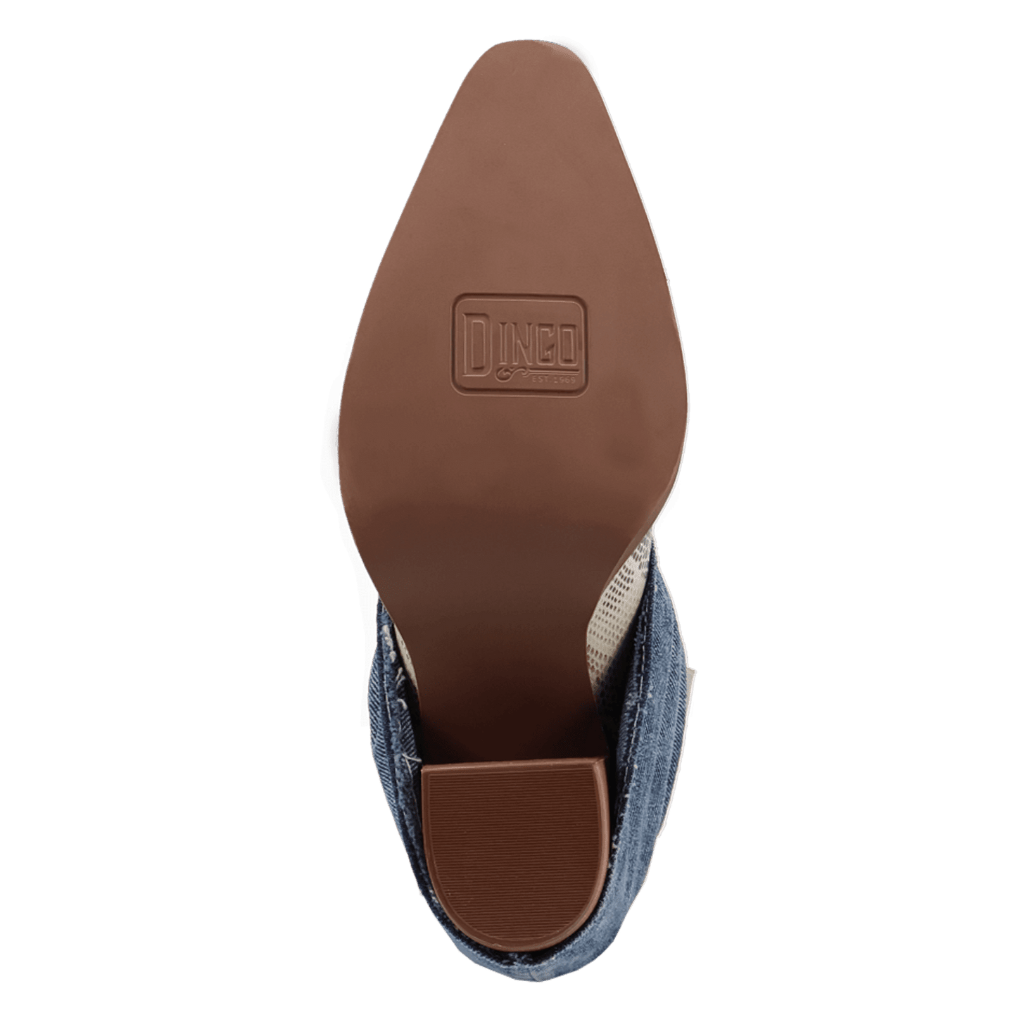 Dingo1969 DENIM DREAM LEATHER BOOTIE