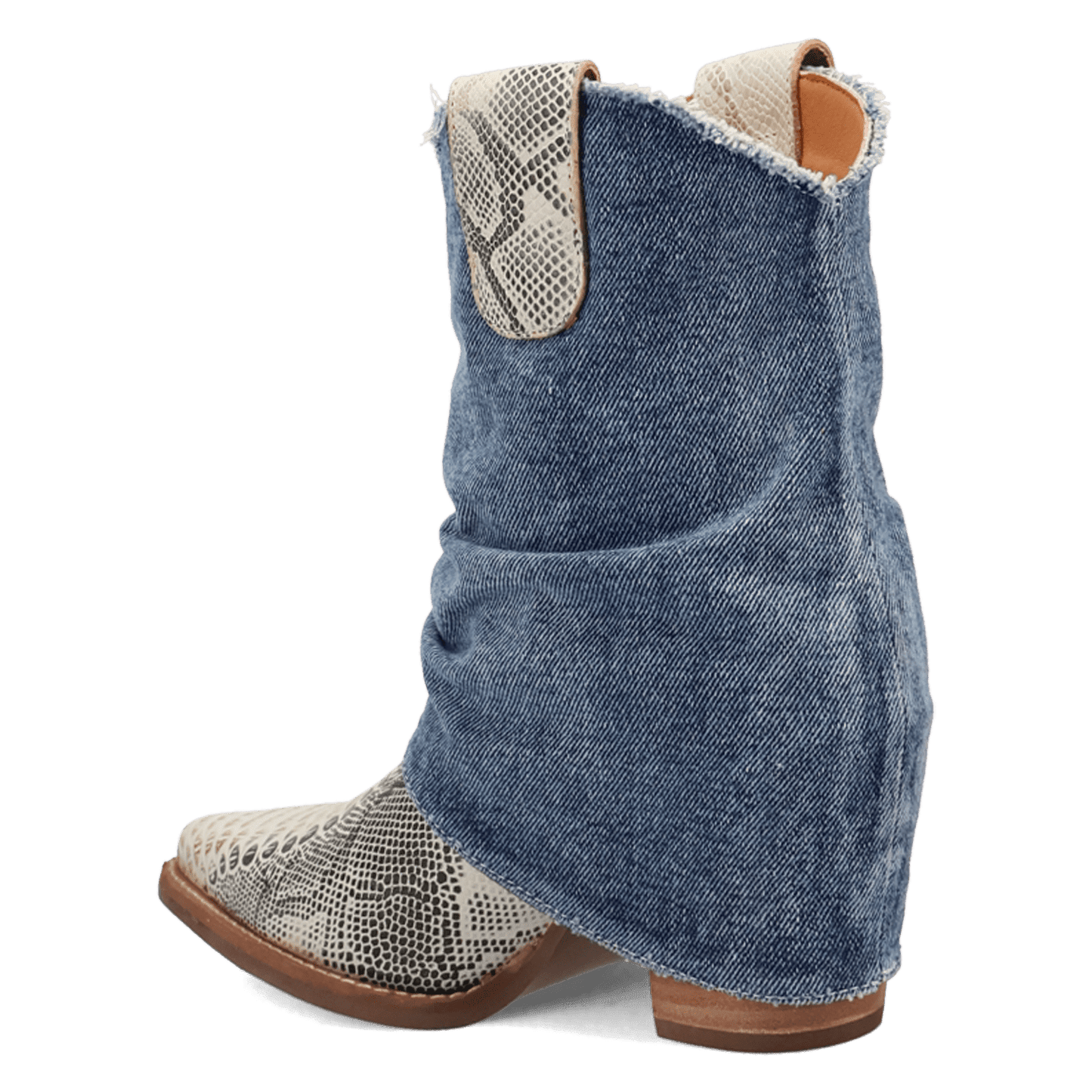 Dingo1969 DENIM DREAM LEATHER BOOTIE