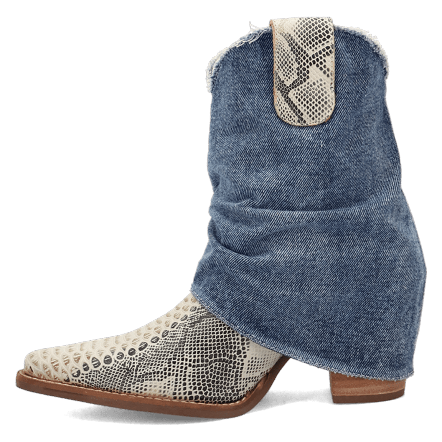 Dingo1969 DENIM DREAM LEATHER BOOTIE