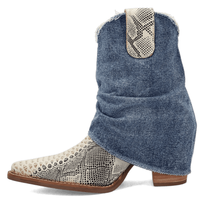 Dingo1969 DENIM DREAM LEATHER BOOTIE