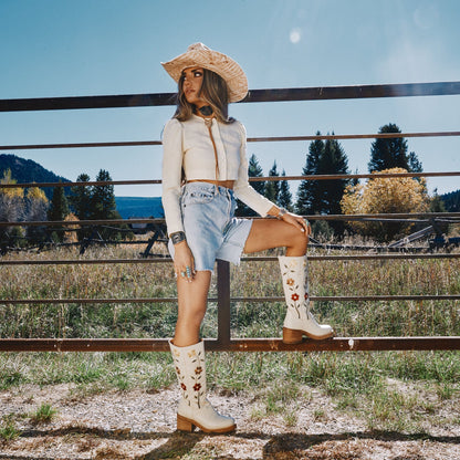 Dingo1969 BLOOM LEATHER BOOT