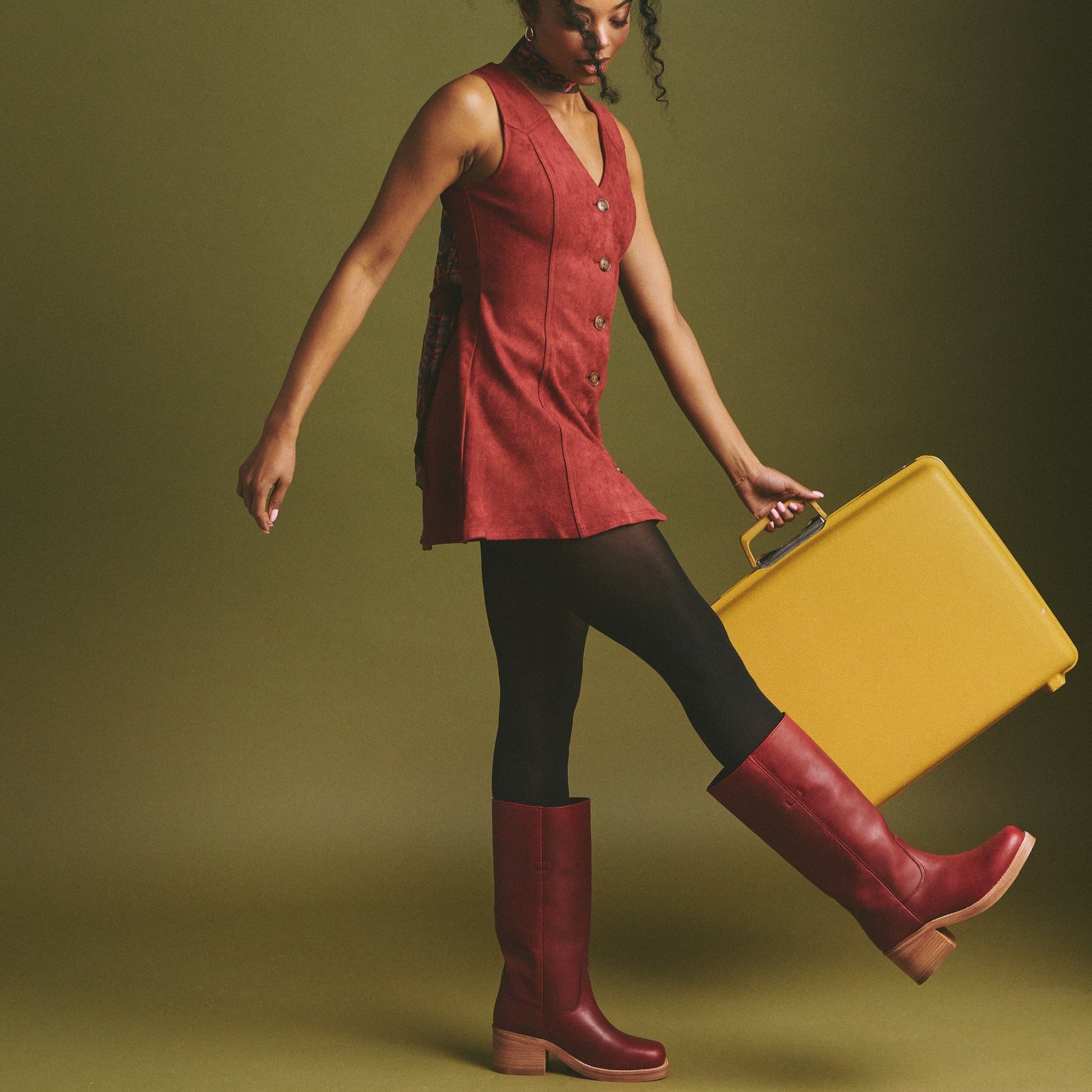 Dingo1969 VAGABOND LEATHER BOOT
