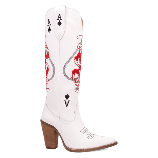 Dingo1969 ACE OF SPADES LEATHER BOOT