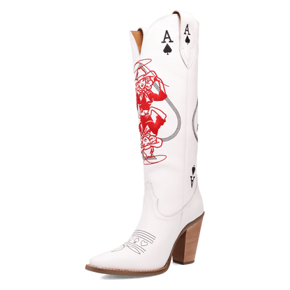 Dingo1969 ACE OF SPADES LEATHER BOOT