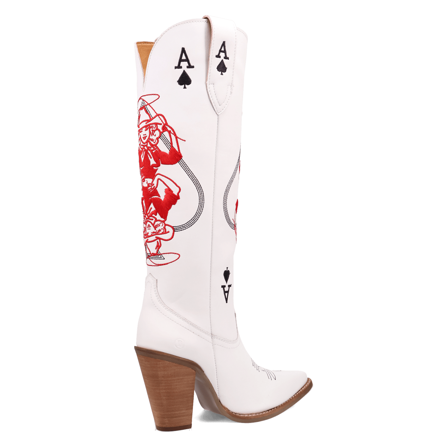 Dingo1969 ACE OF SPADES LEATHER BOOT