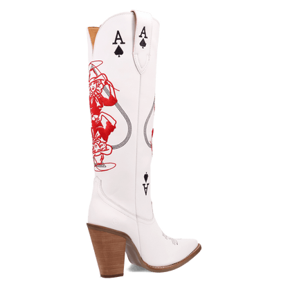 Dingo1969 ACE OF SPADES LEATHER BOOT