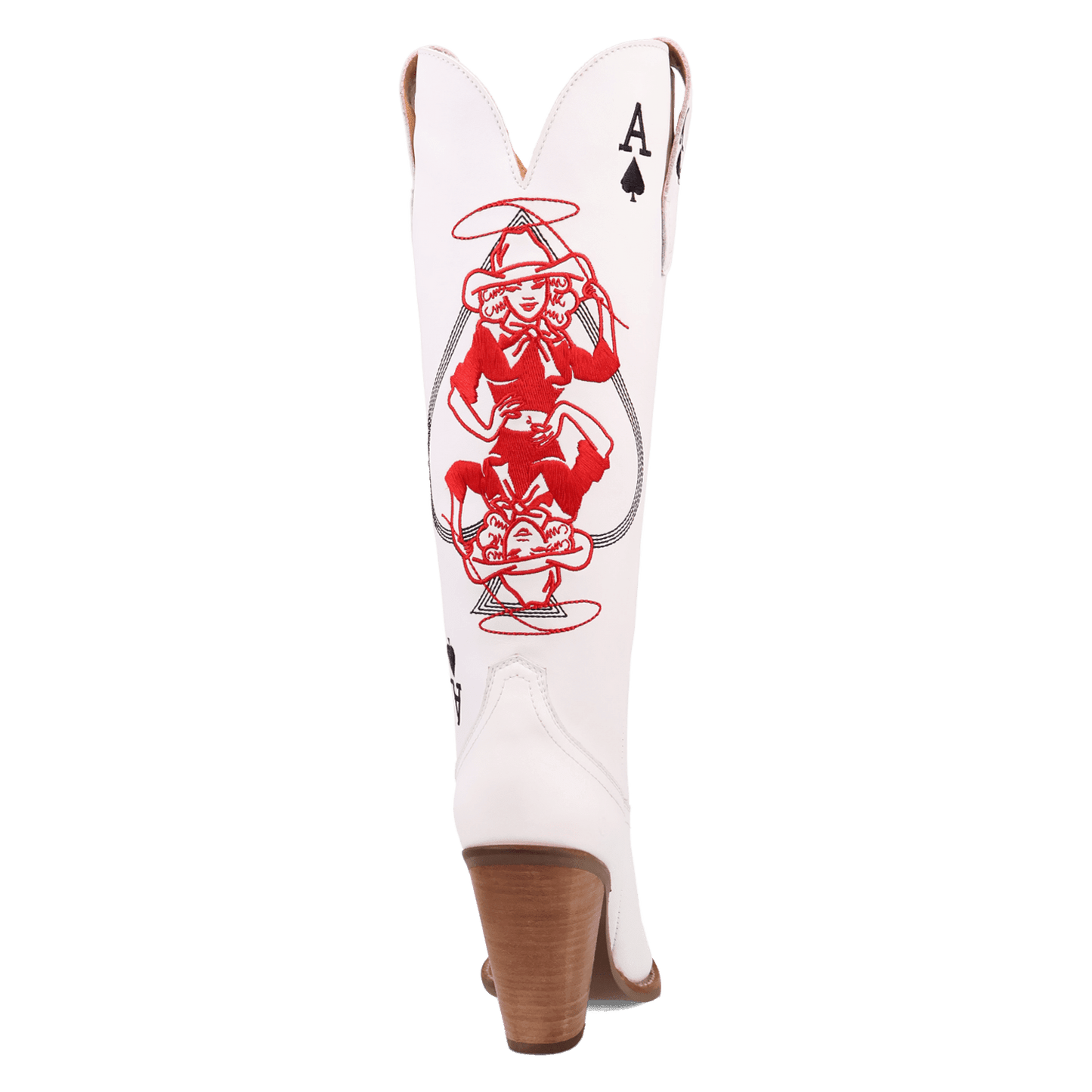 Dingo1969 ACE OF SPADES LEATHER BOOT