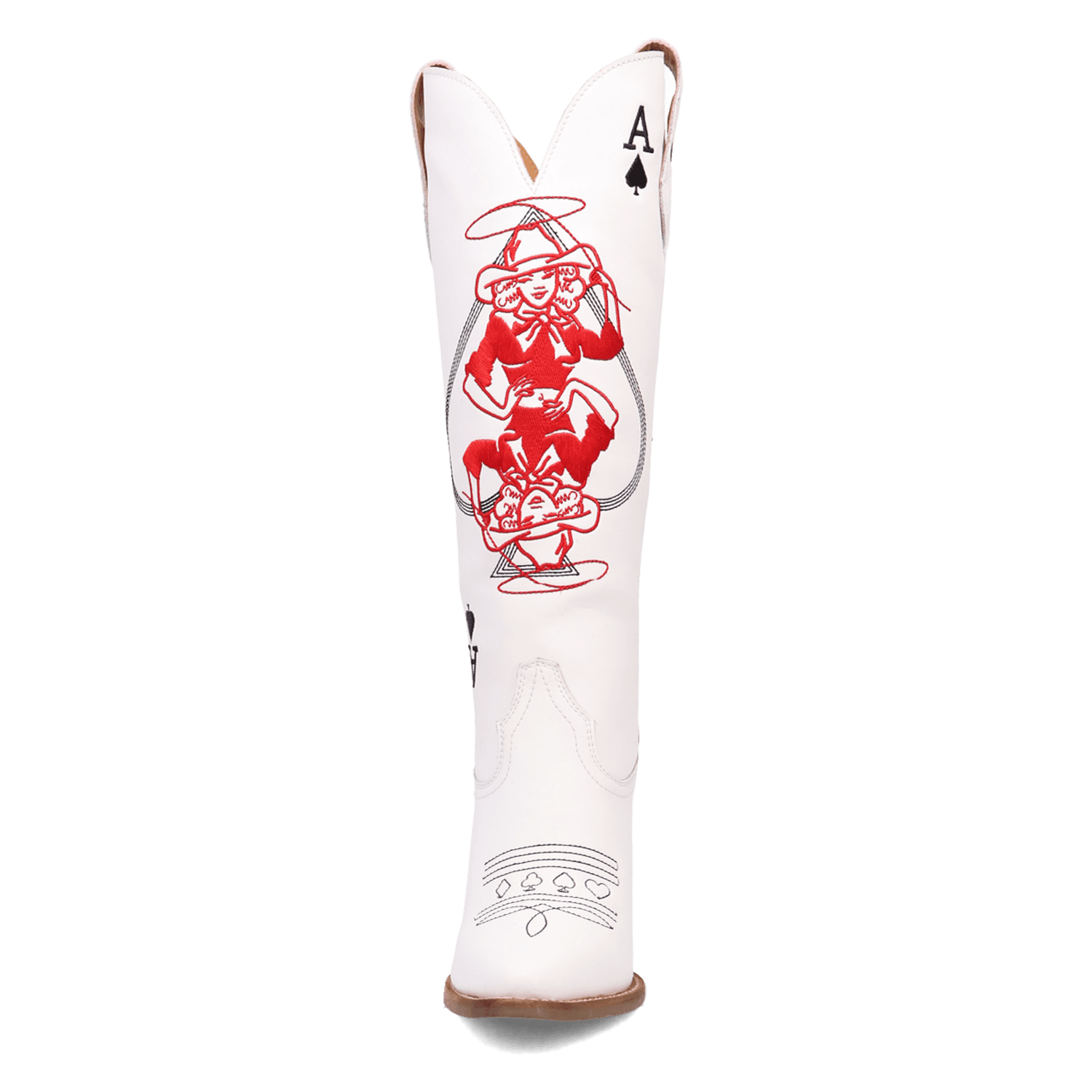Dingo1969 ACE OF SPADES LEATHER BOOT