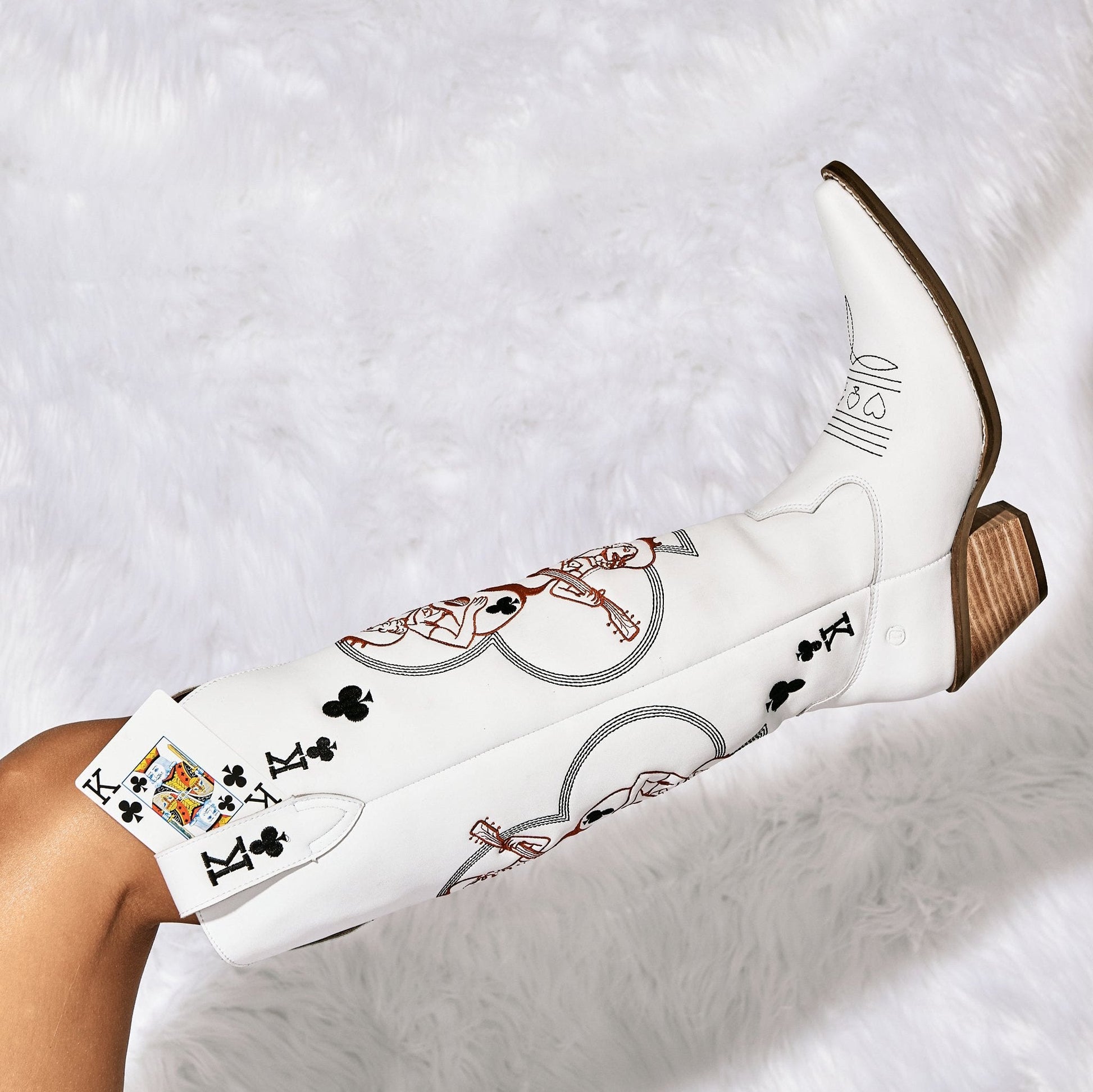 Dingo1969 KING OF CLUBS LEATHER BOOT