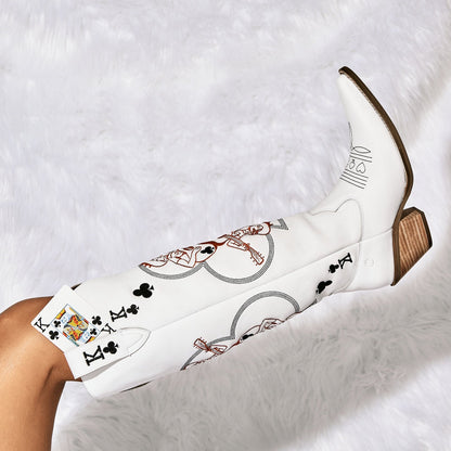 Dingo1969 KING OF CLUBS LEATHER BOOT