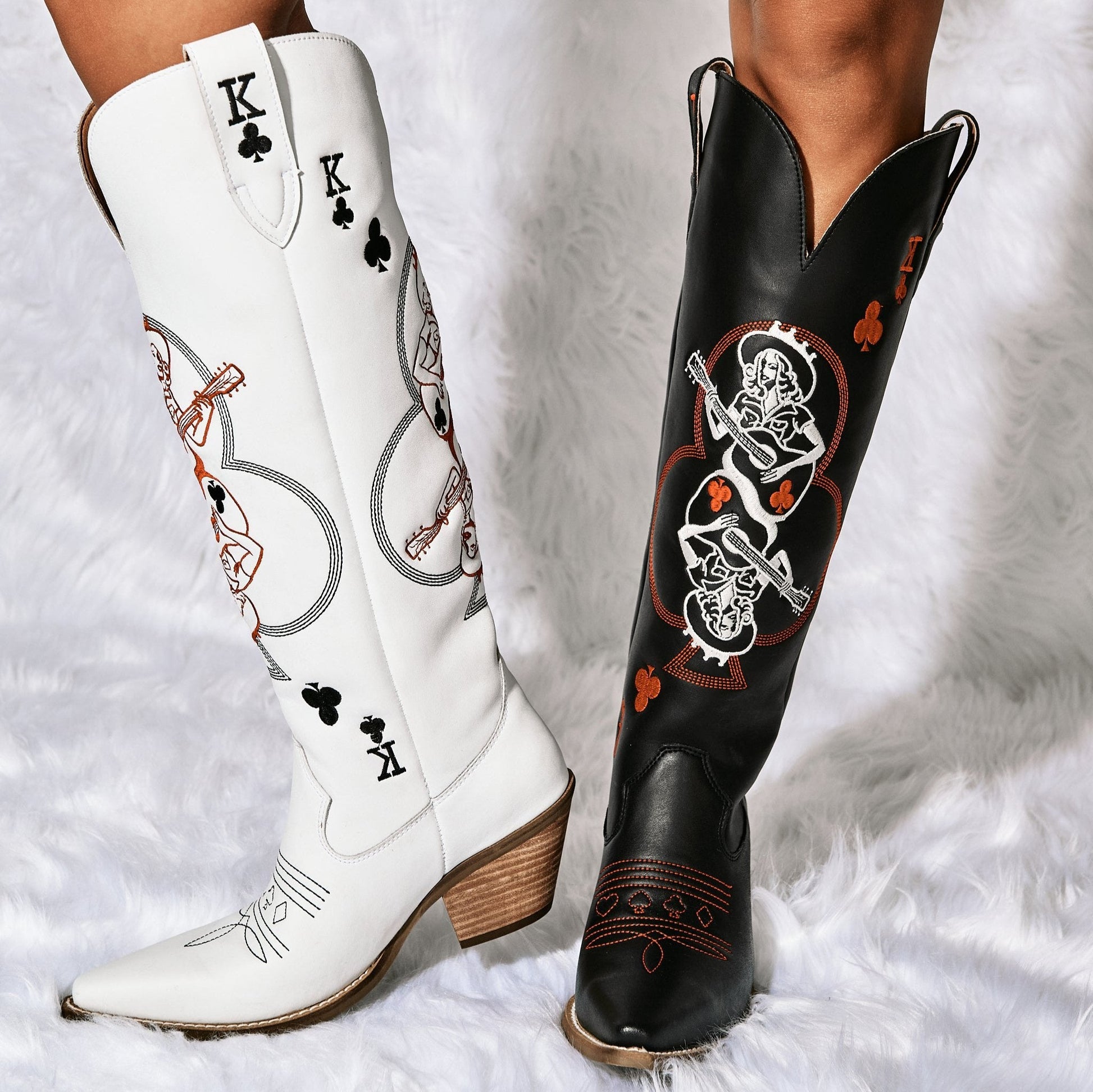 Dingo1969 KING OF CLUBS LEATHER BOOT