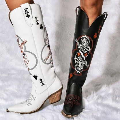 Dingo1969 KING OF CLUBS LEATHER BOOT