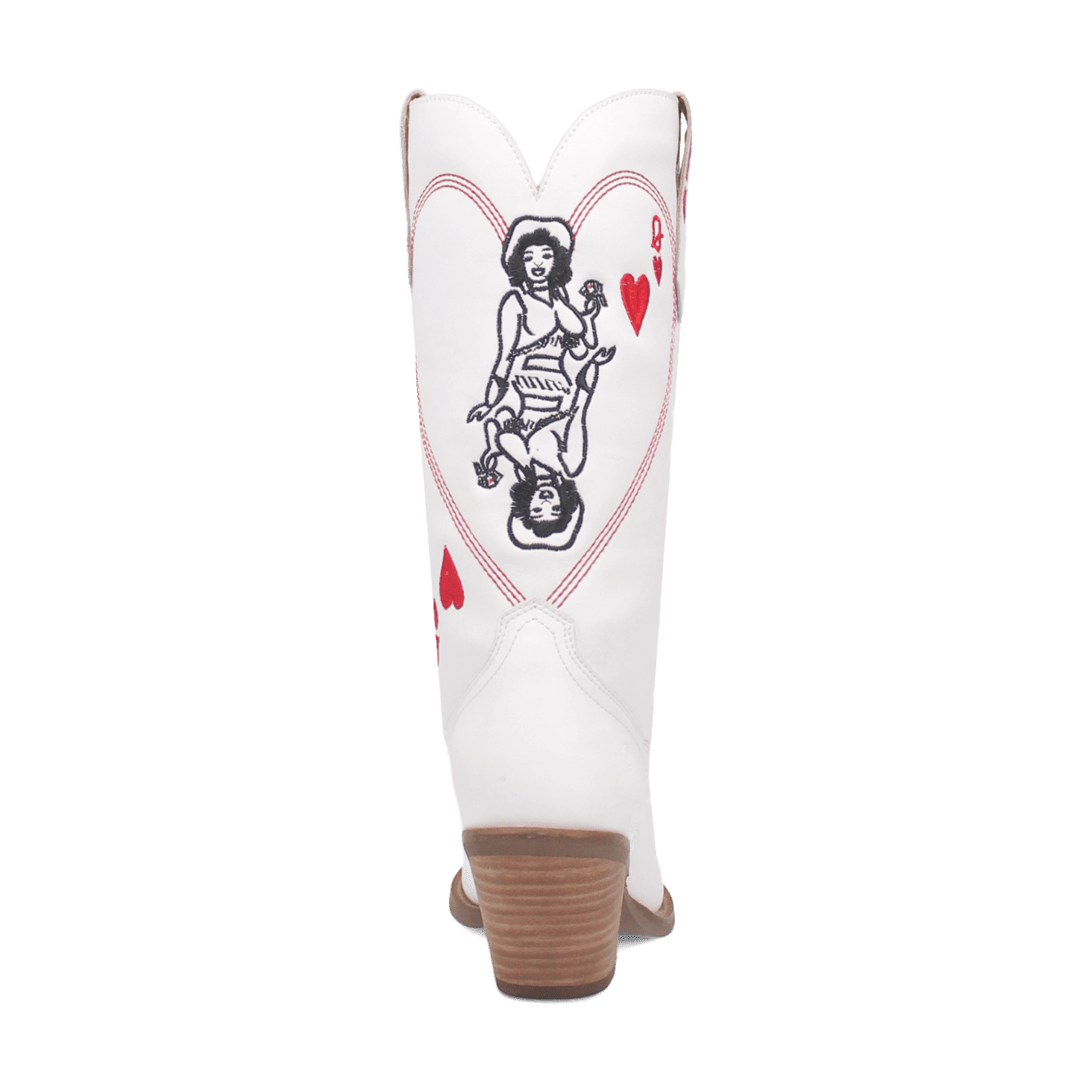 Dingo1969 QUEEN A HEARTS LEATHER BOOT
