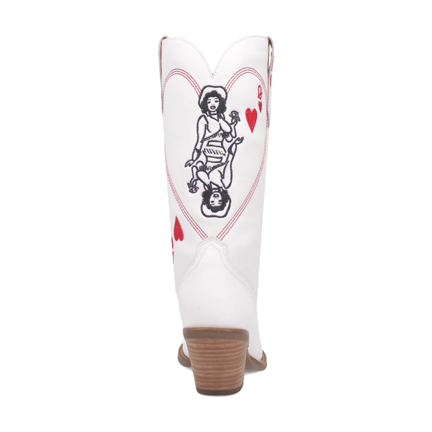 Dingo1969 QUEEN A HEARTS LEATHER BOOT