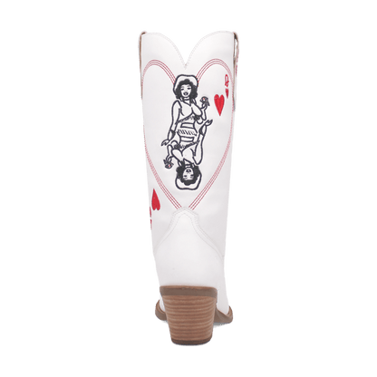Dingo1969 QUEEN A HEARTS LEATHER BOOT