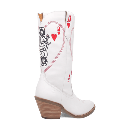 Dingo1969 QUEEN A HEARTS LEATHER BOOT