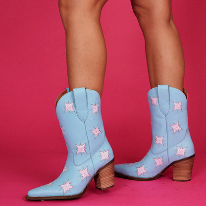 Dingo1969 STARBURST LEATHER BOOT