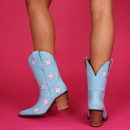 Dingo1969 STARBURST LEATHER BOOT