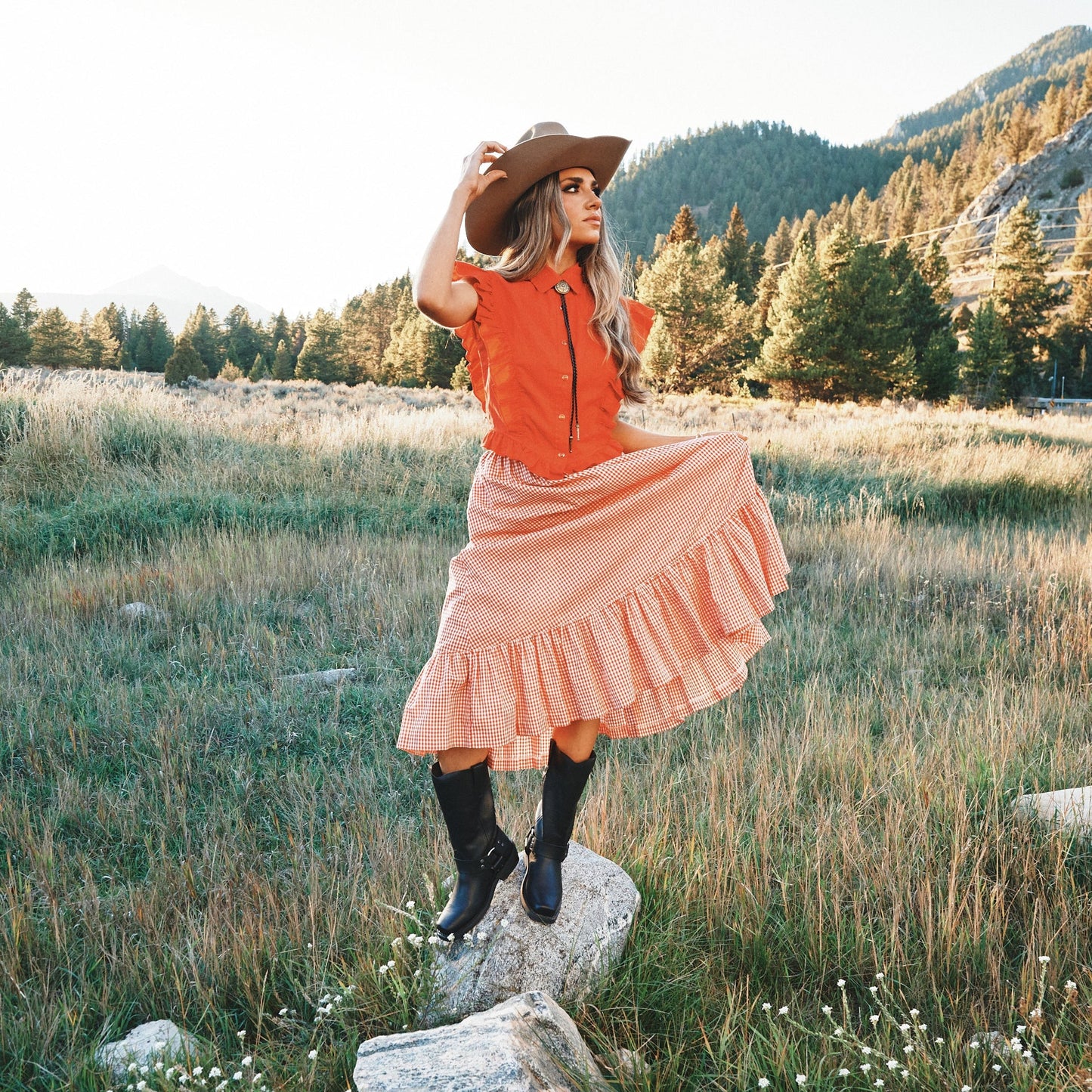 Dingo1969 MOLLY LEATHER HARNESS BOOT