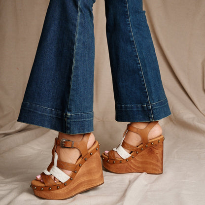 Dingo1969 COSMO WOODEN SANDAL