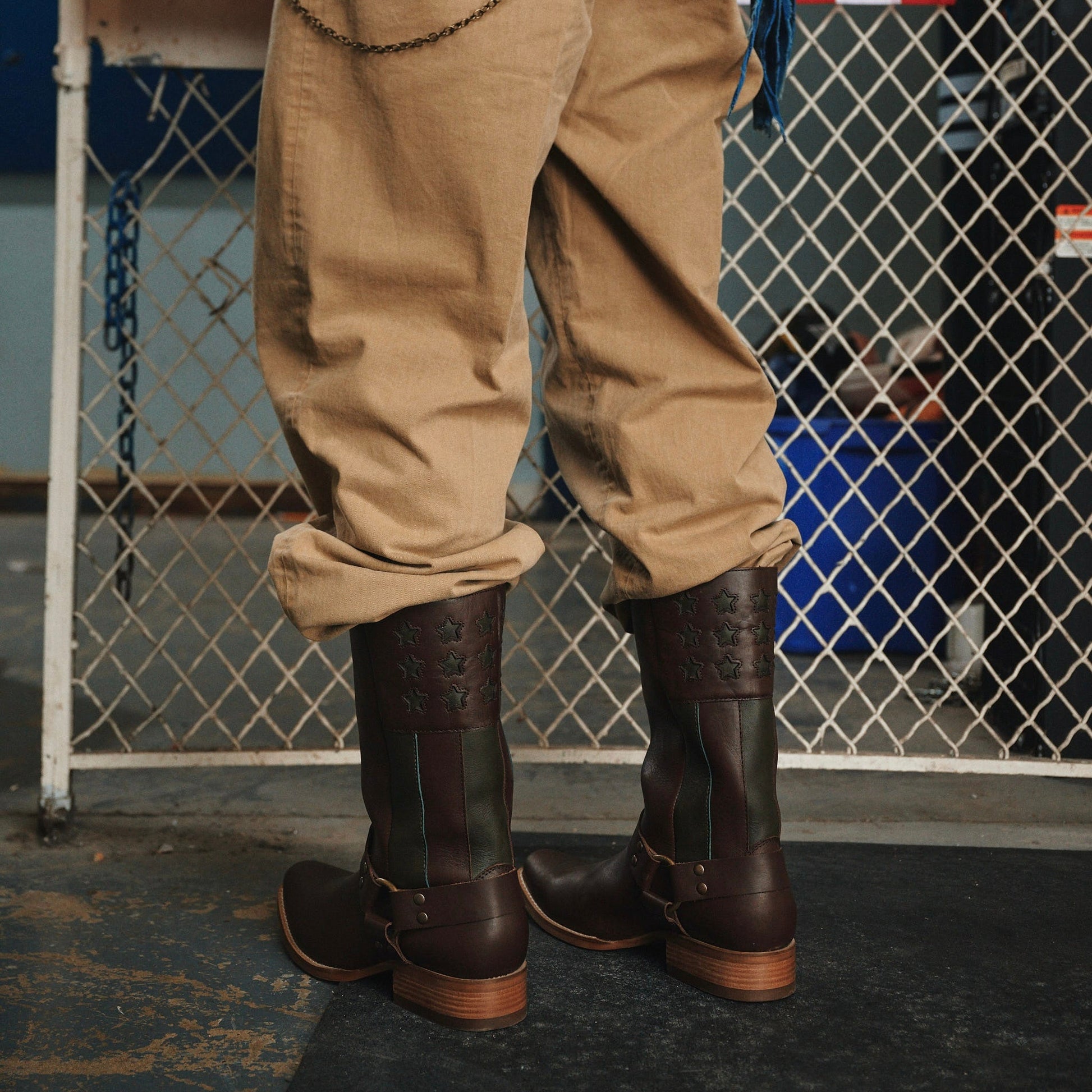 Dingo1969 PATRIOT LEATHER BOOT