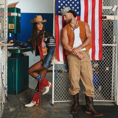 Dingo1969 PATRIOT LEATHER BOOT