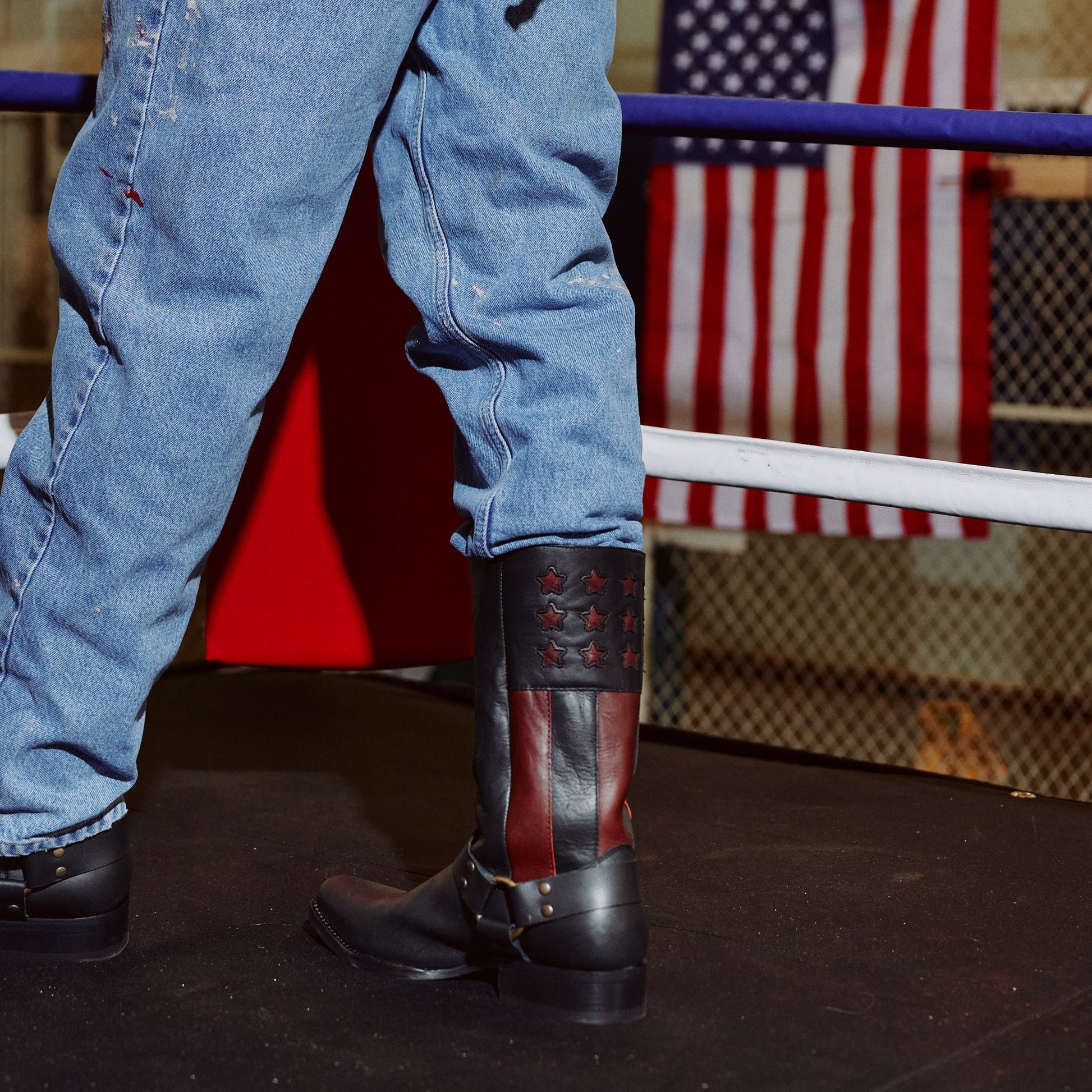 Dingo1969 PATRIOT LEATHER BOOT