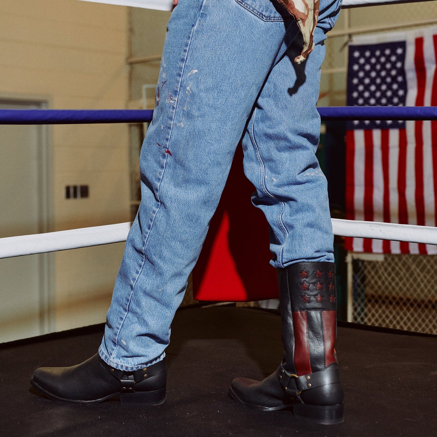 Dingo1969 PATRIOT LEATHER BOOT