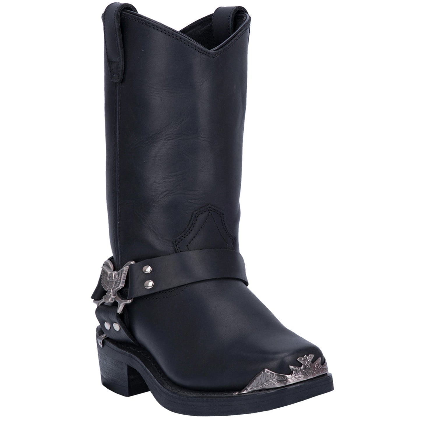 Dingo1969 CHOPPER LEATHER HARNESS BOOT
