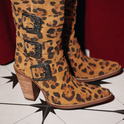 Dingo1969 BUCKED OFF LEATHER BOOT