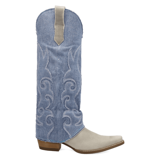 Dingo1969 BLUE JEAN BABY LEATHER BOOT
