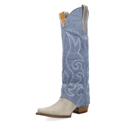 Dingo1969 BLUE JEAN BABY LEATHER BOOT