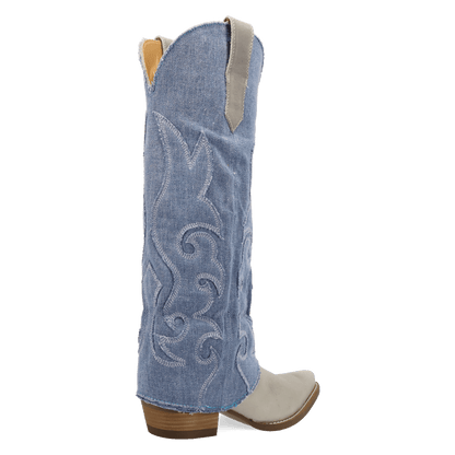 Dingo1969 BLUE JEAN BABY LEATHER BOOT