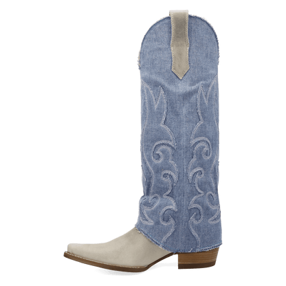 Dingo1969 BLUE JEAN BABY LEATHER BOOT