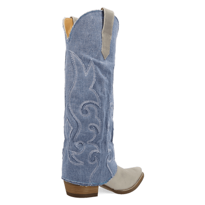 Dingo1969 BLUE JEAN BABY LEATHER BOOT