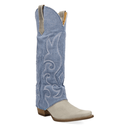 Dingo1969 BLUE JEAN BABY LEATHER BOOT