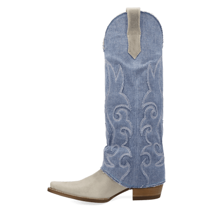 Dingo1969 BLUE JEAN BABY LEATHER BOOT