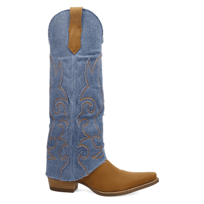 Dingo1969 BLUE JEAN BABY LEATHER BOOT