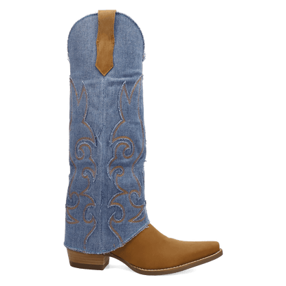 Dingo1969 BLUE JEAN BABY LEATHER BOOT