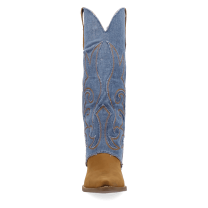 Dingo1969 BLUE JEAN BABY LEATHER BOOT