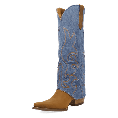 Dingo1969 BLUE JEAN BABY LEATHER BOOT